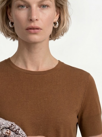 Rich & Royal T-shirt i brun