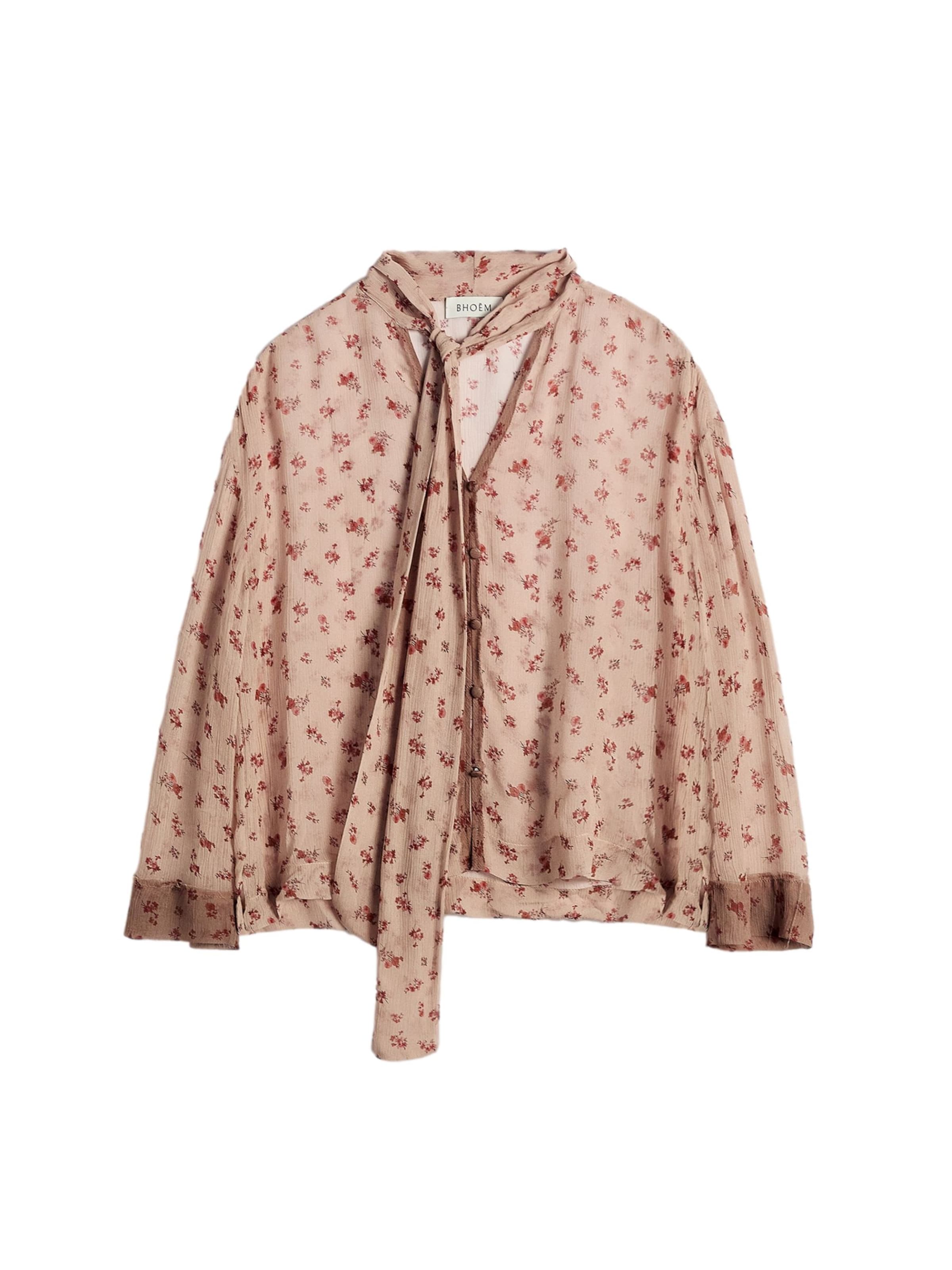 Chemisier Bhoem en rose : devant