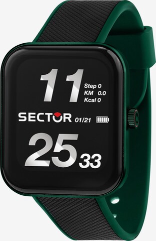 SECTOR Digital Watch in Green: front