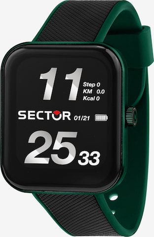 SECTOR Digital Watch in Green: front