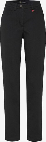 TONI Regular Pants in Black: front