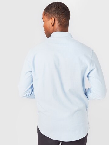 Coupe regular Chemise 'Johan Diego' Kronstadt en bleu