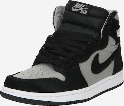 Sneaker înalt Jordan pe gri / negru / alb, Vizualizare produs