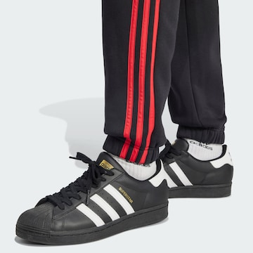 ADIDAS PERFORMANCE Slimfit Sportbroek 'Manchester United' in Zwart