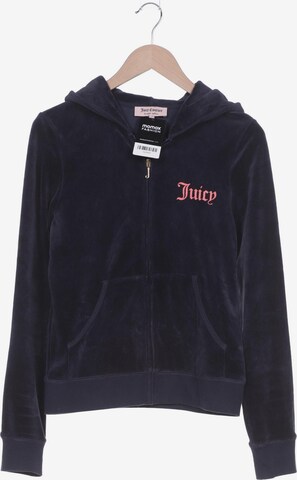 Juicy Couture Sweatshirt & Zip-Up Hoodie in L in Blue: front