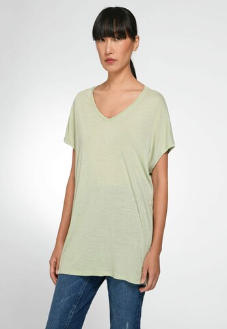 Basler Shirt in Groen: voorkant