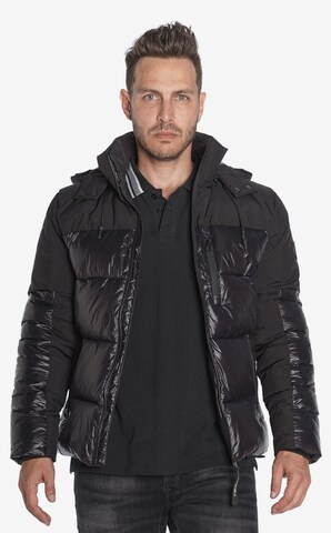 Le Temps Des Cerises Winter Jacket 'BARTOL' in Black: front