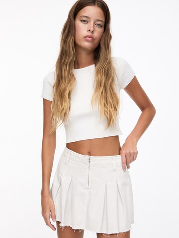 Pull&Bear Skirt in Grey