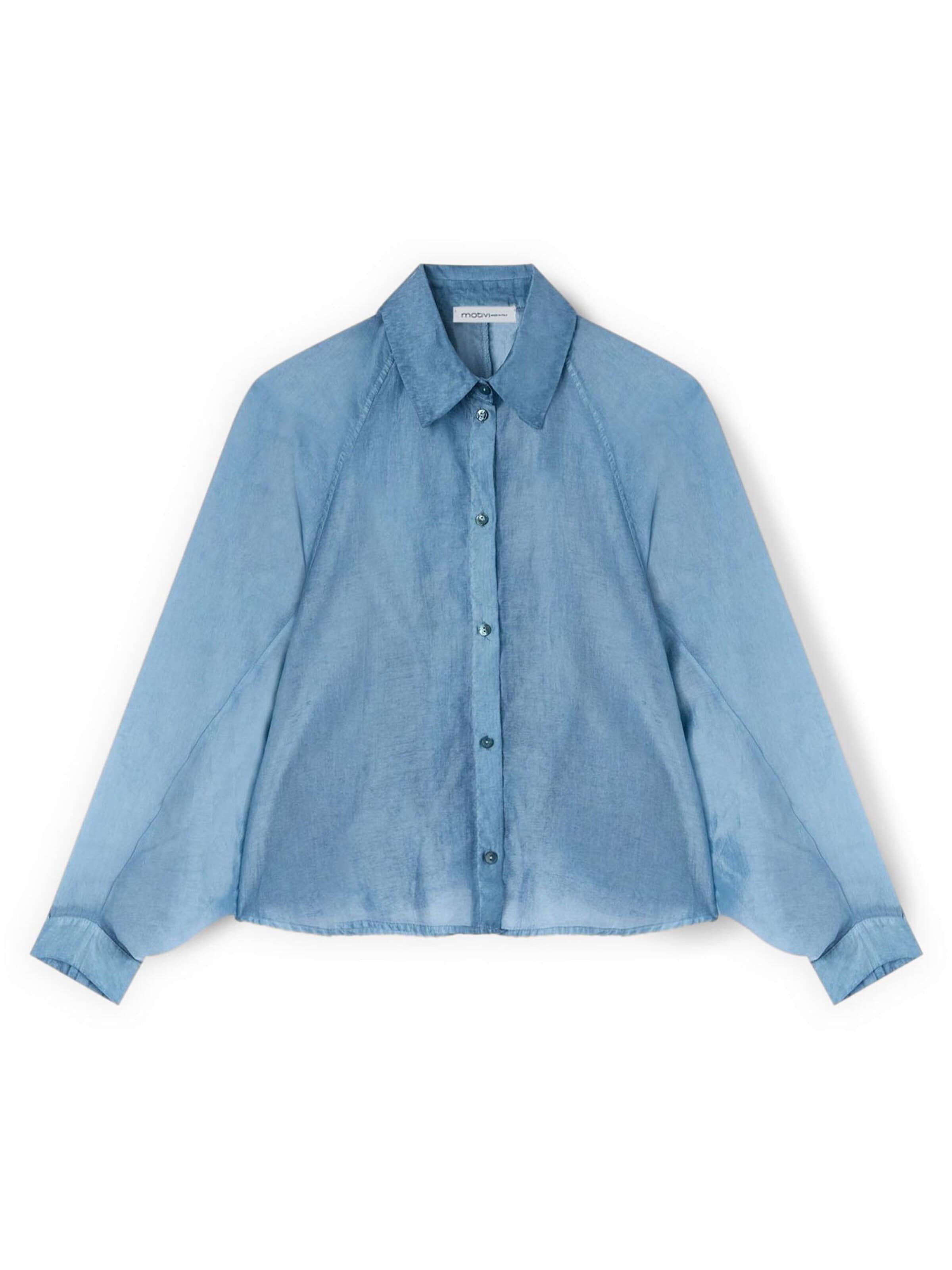 Camicia da donna di MOTIVI in blu: frontale