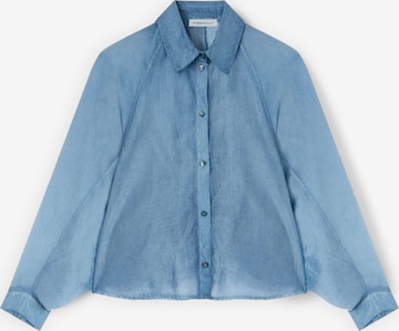 Camicia da donna di MOTIVI in blu: frontale