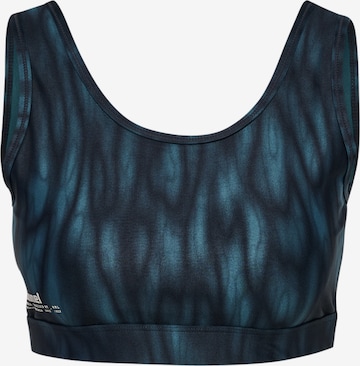 Hummel Bustier Sport bh 'Hiit' in Blauw: voorkant
