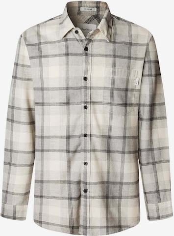Pepe Jeans Regular Fit Skjorte 'Clue' i grå: forside