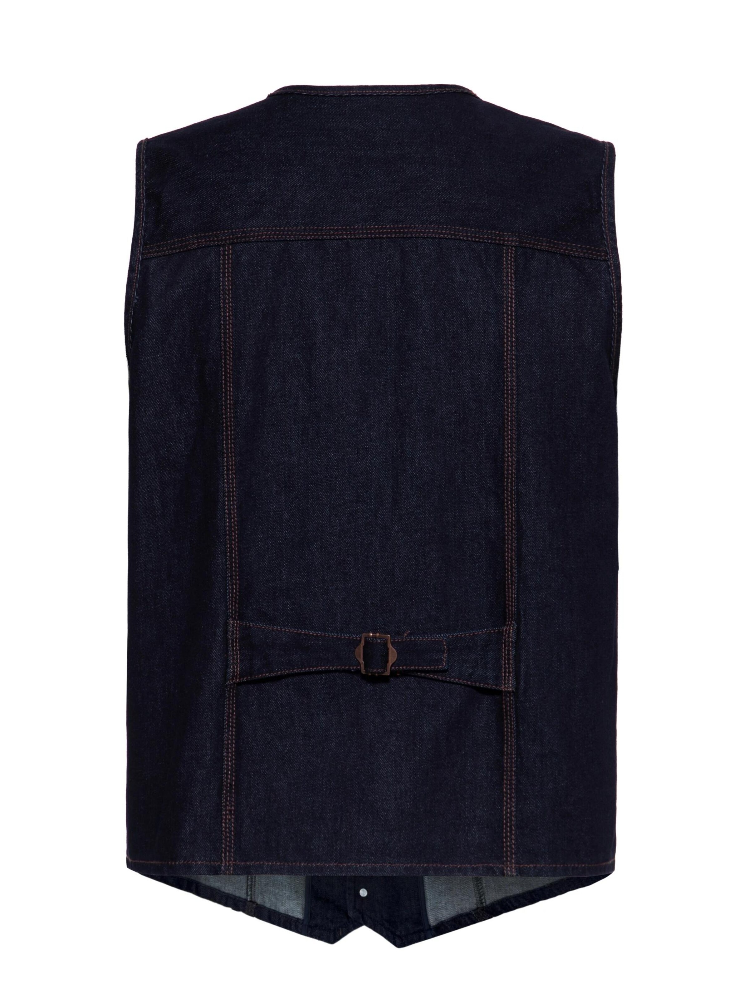 King Kerosin Vest in Blue