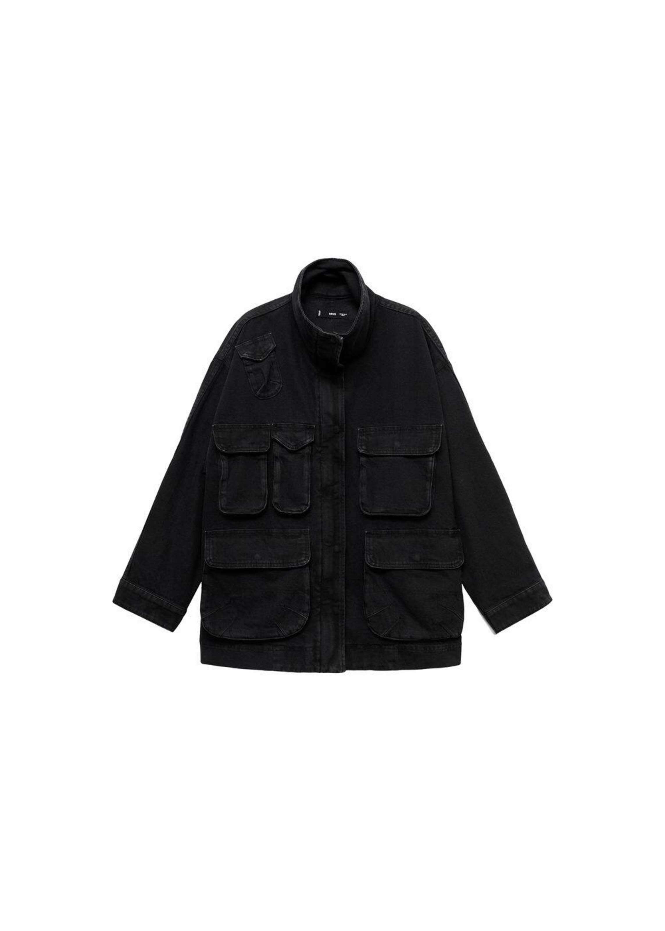 MANGO Between-Season Jacket 'Ramona' in Black: front