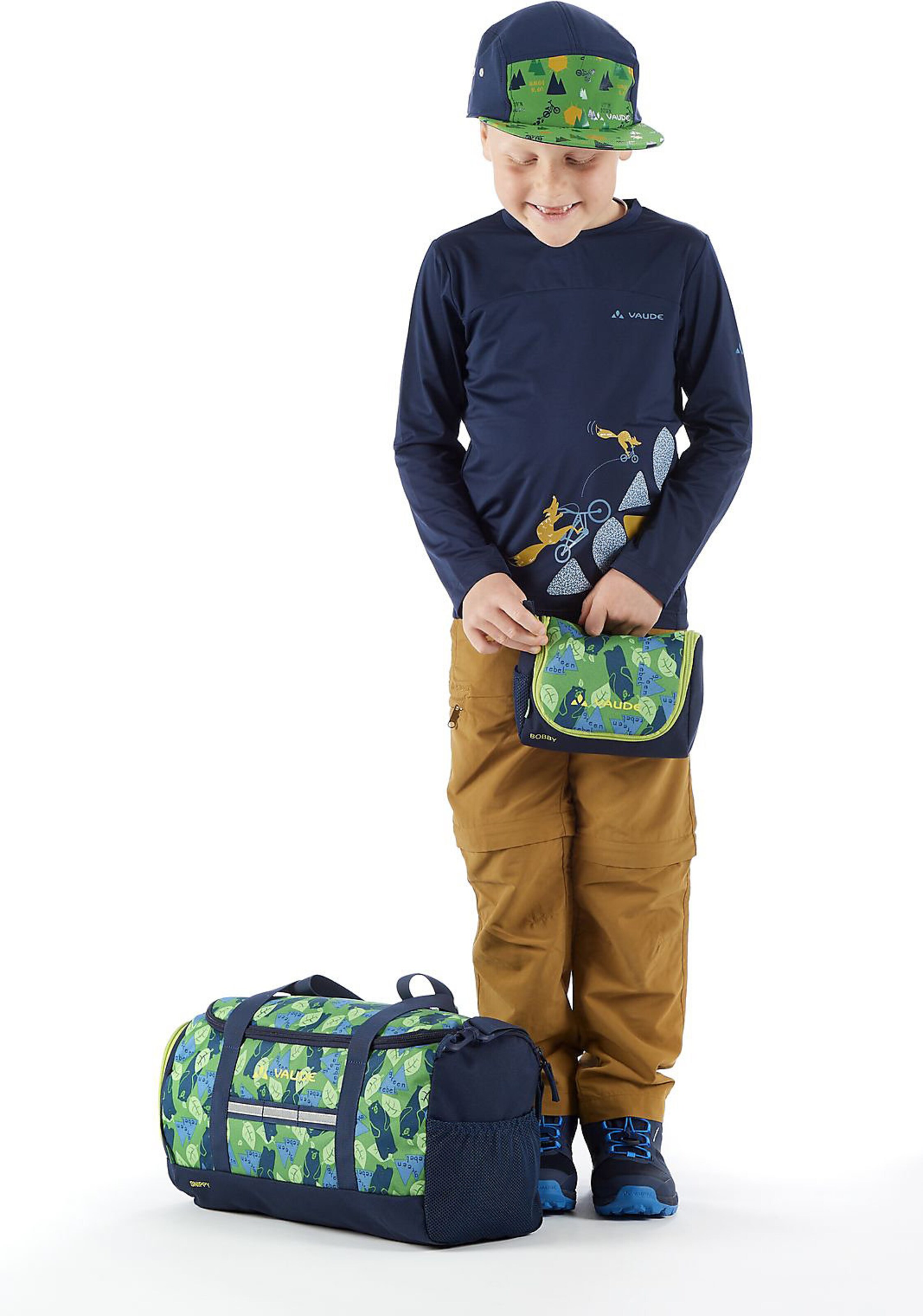 Borsa sportiva 'Snippy' di VAUDE in verde