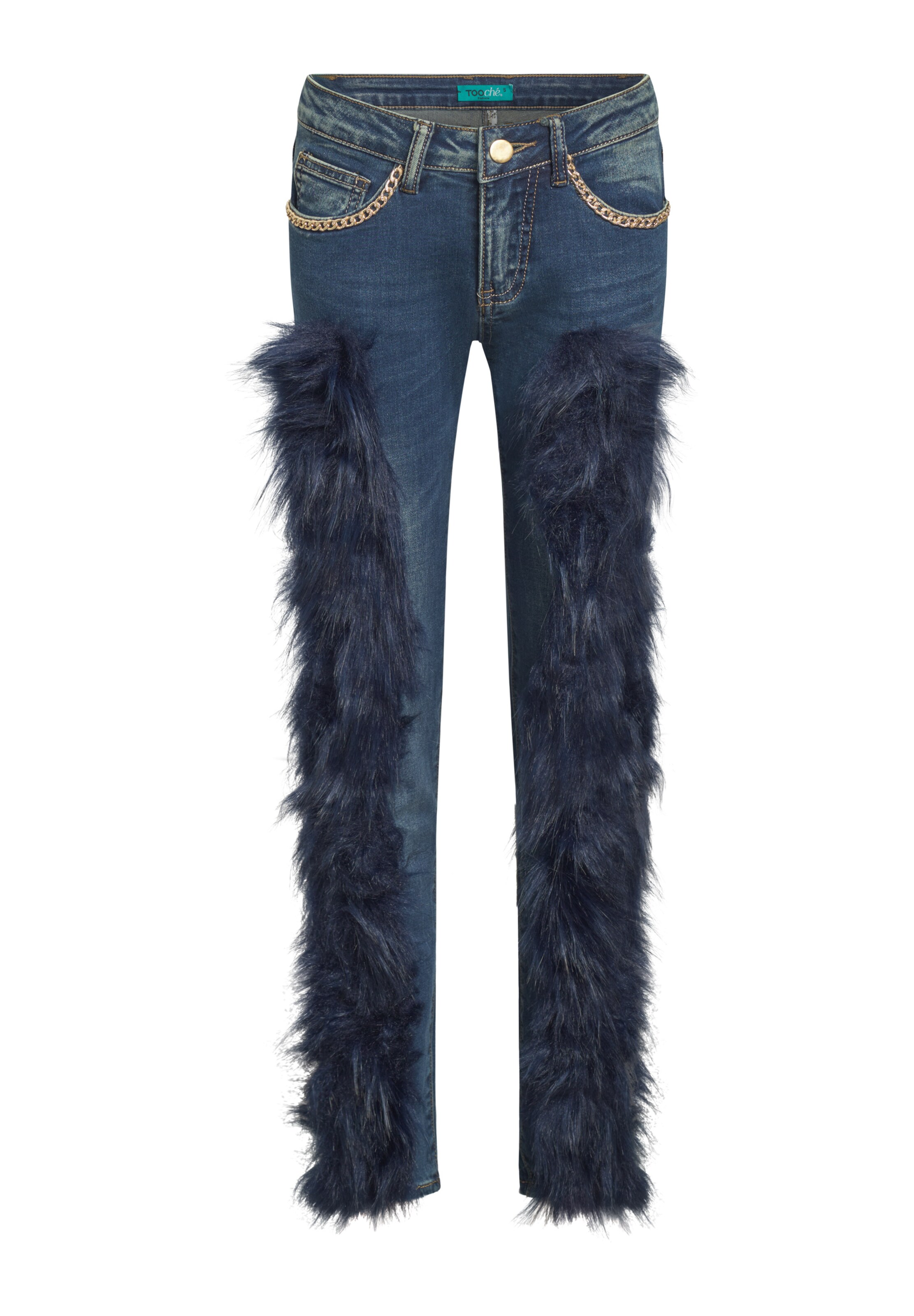 TOOche Slimfit Jeans 'Frou' in Blau: Vorderseite