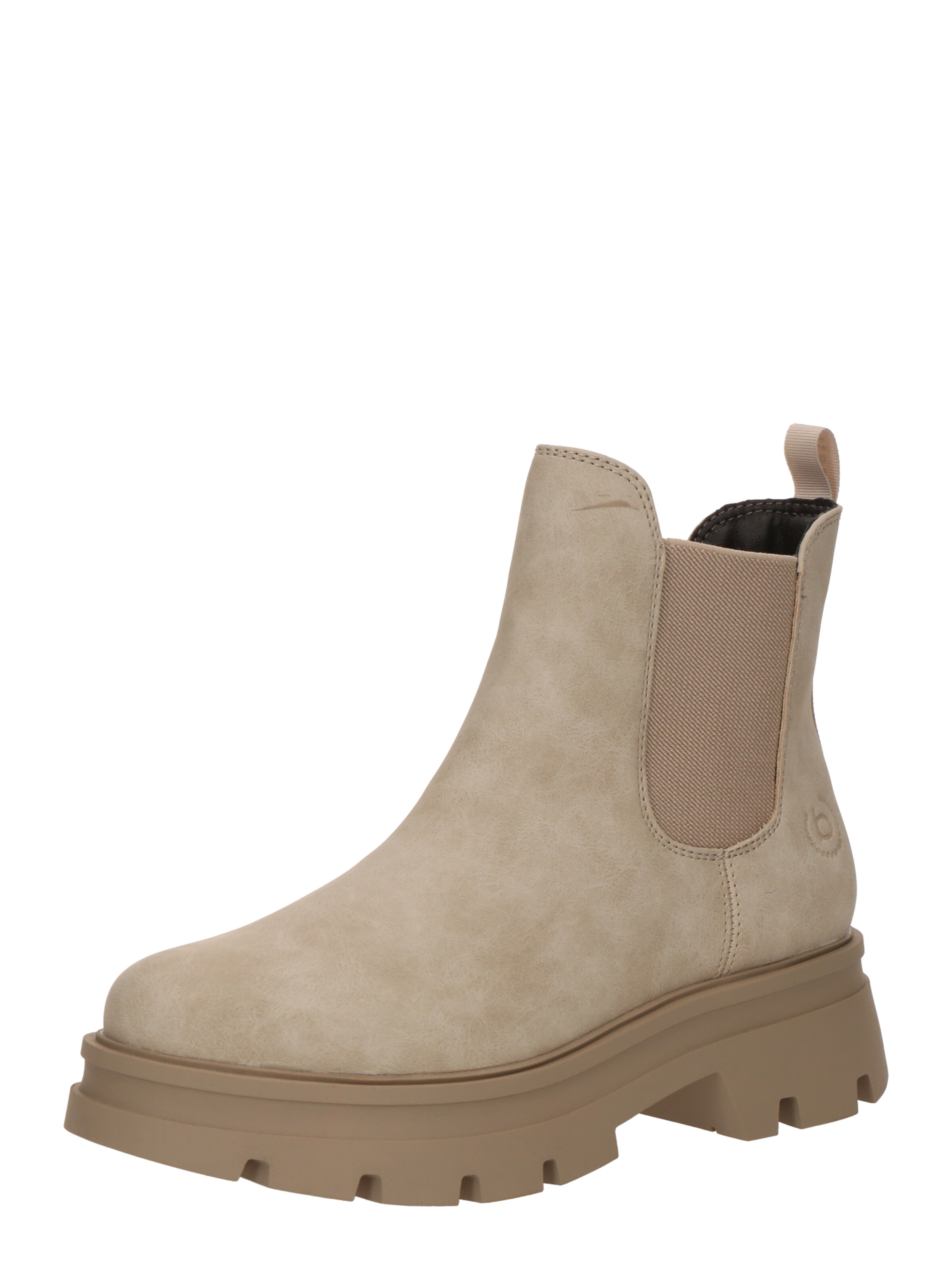 bugatti Chelsea Boots in Beige: front