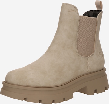 bugatti Chelsea-bootsi värissä beige: etupuoli