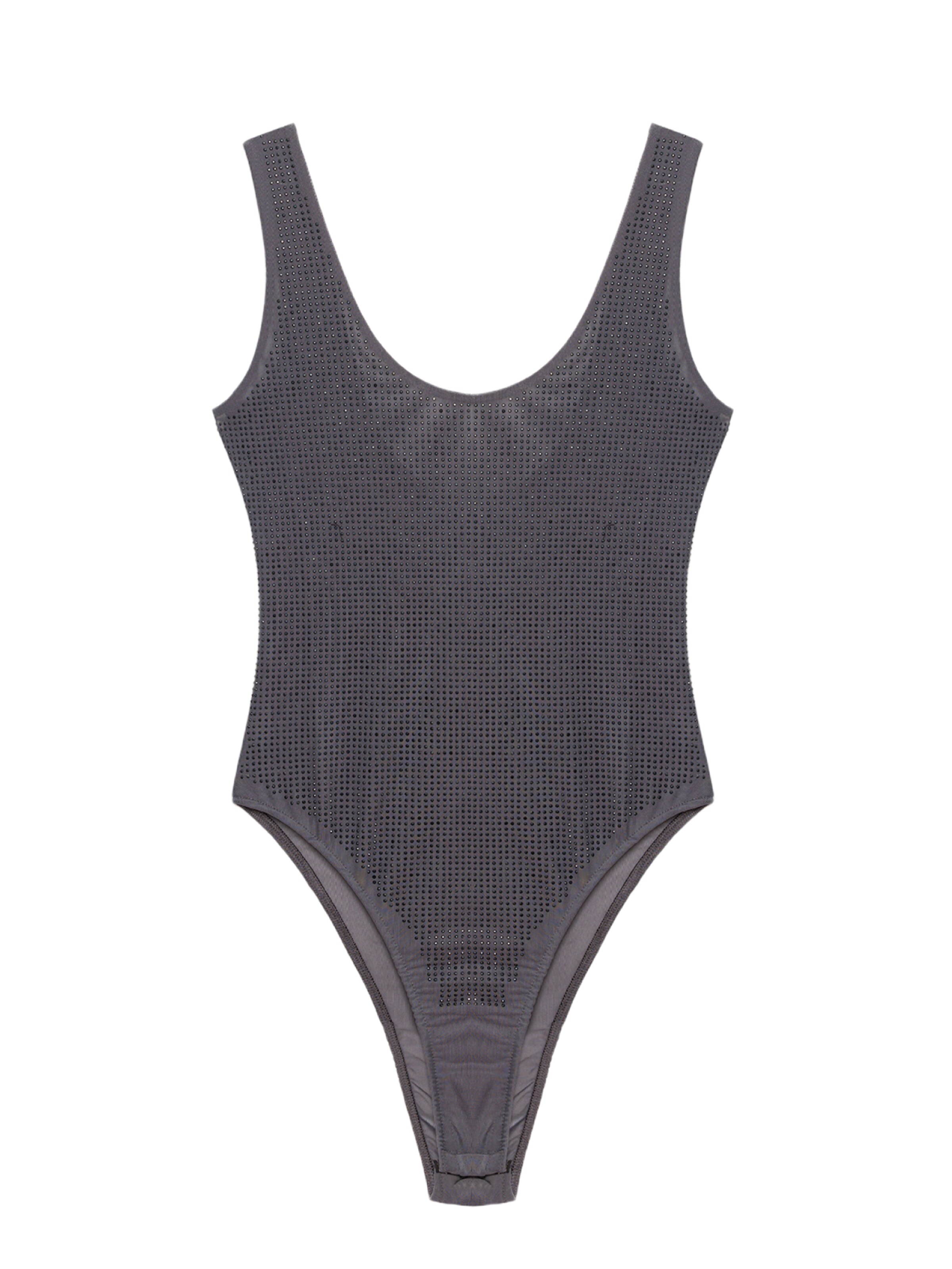 No Matter What Shirt body in Grijs: voorkant