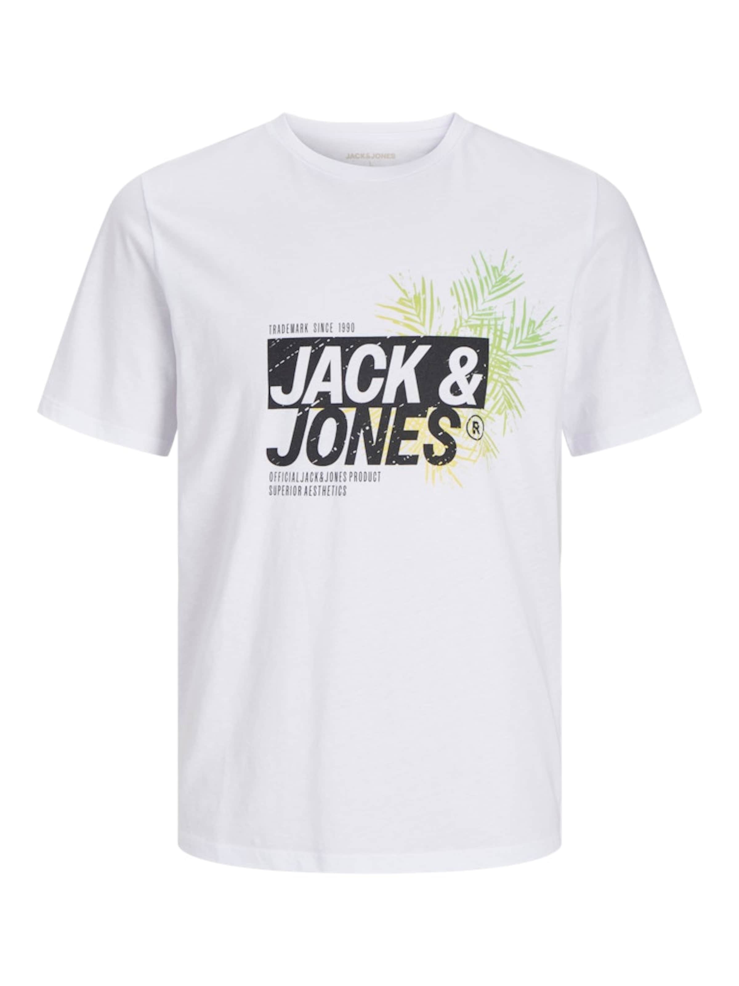 T-Shirt 'JJJAXON' JACK & JONES en bleu