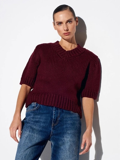 Dilvin Pullover 'Pullover' em S-L em borgonha, Vista do artigo