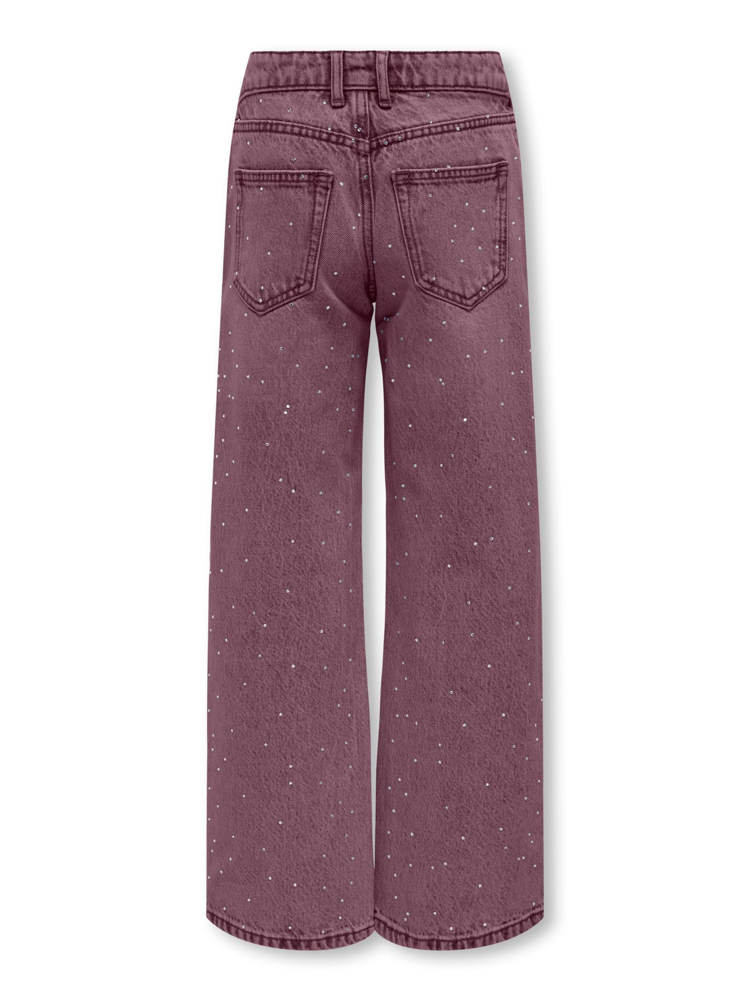 ONLY GIRLS regular Jeans i lilla