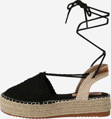 Refresh Espadrill i svart