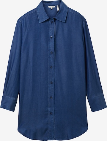 TOM TAILOR Blouse in Blue: front