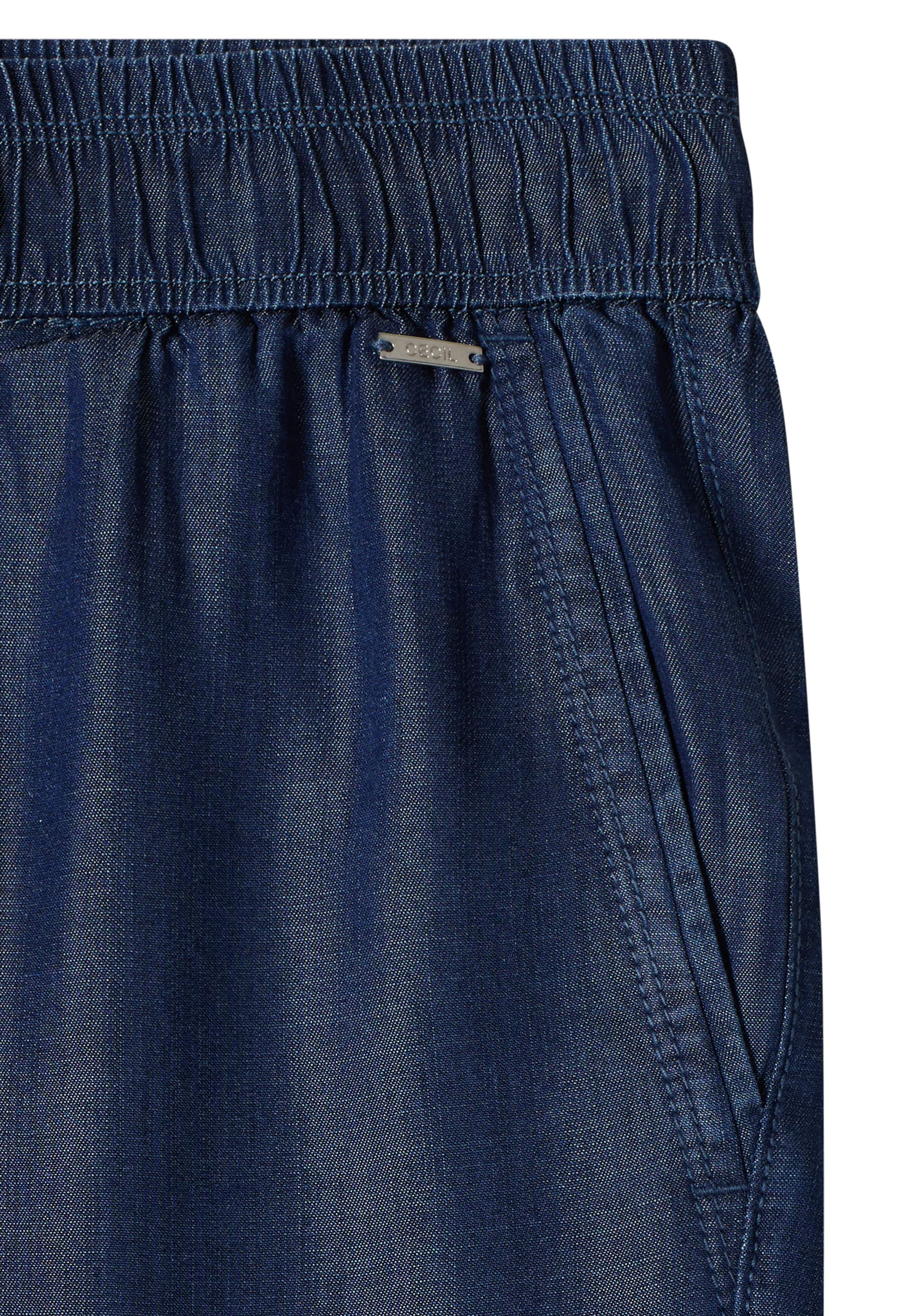 Loosefit Pantalon 'Neele' CECIL en bleu