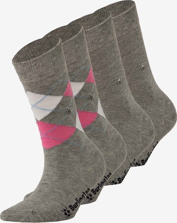 BURLINGTON Socks in Grey: front