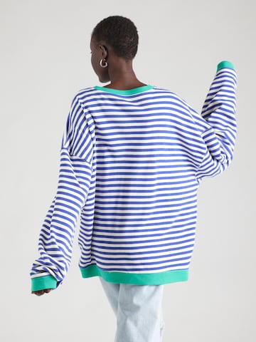 Sweat-shirt Free People en bleu