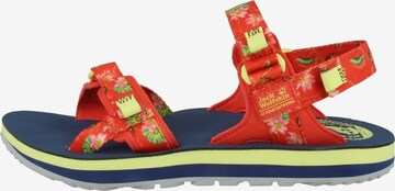 JACK WOLFSKIN Sandaal 'Outfresh Deluxe' in Rood