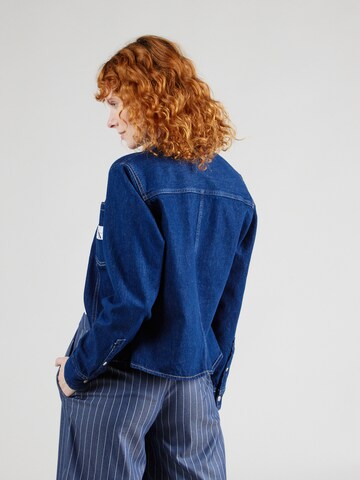 Calvin Klein Jeans - Blusa 'Lean' em azul