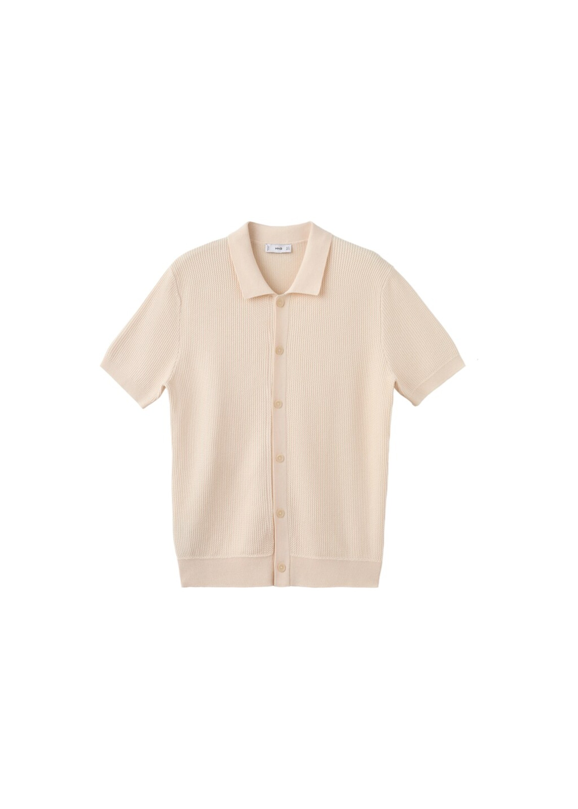 MANGO MAN Hemd 'Salas' in Weiß: Vorderseite