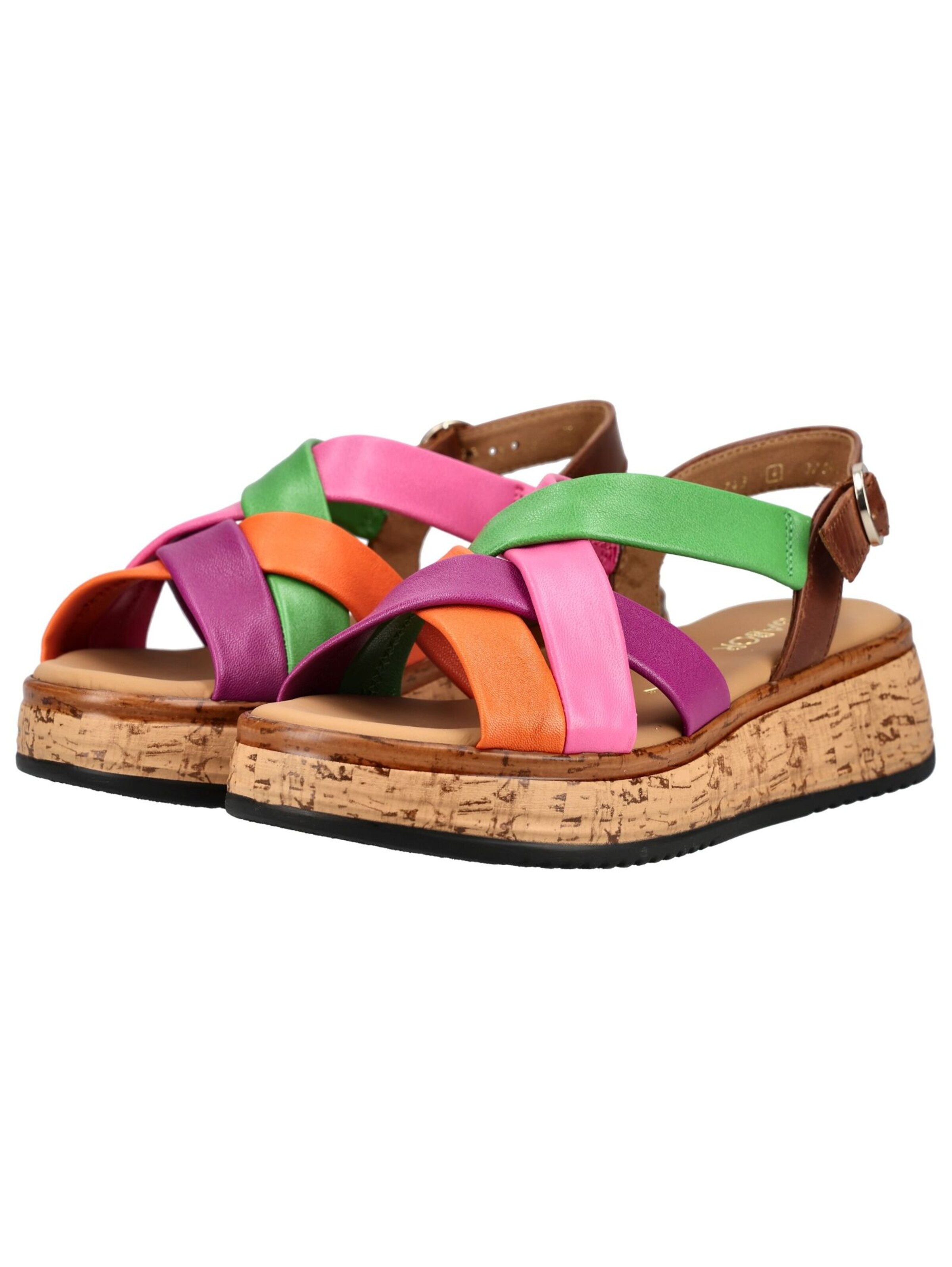 Sandales GABOR en mélange de couleurs