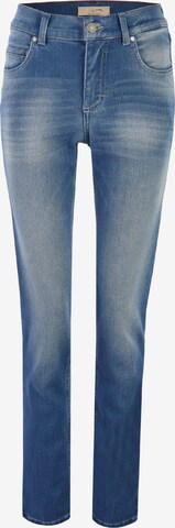 Angels Slimfit Jeans in Blauw: voorkant