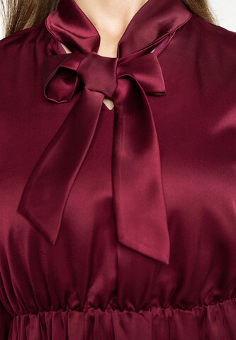 usha BLACK LABEL Obleka | rdeča barva