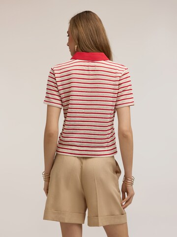 MOTIVI Knit cardigan in Red