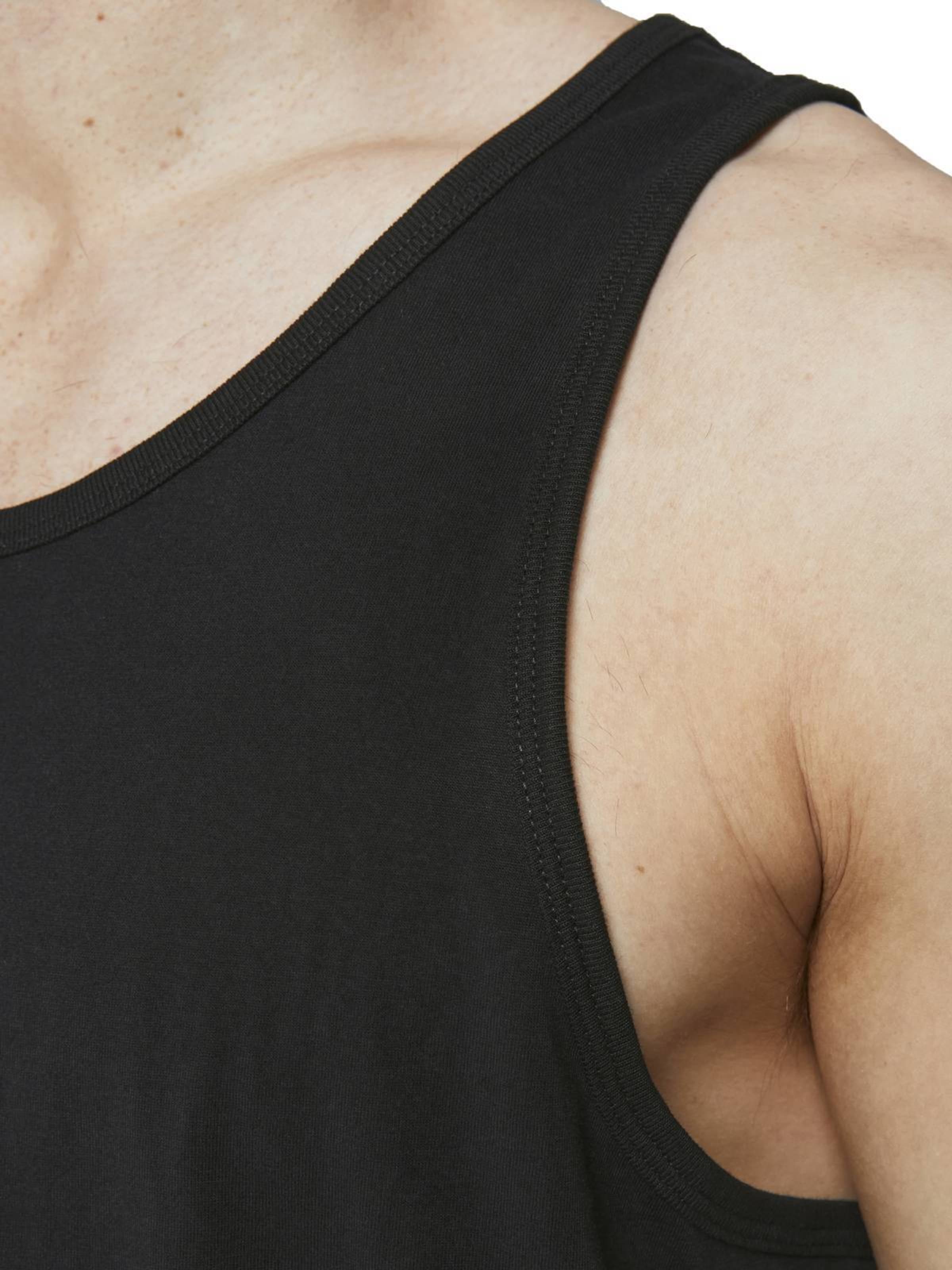 Maglietta intima di JACK & JONES in nero