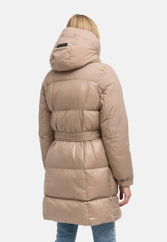 NAVAHOO Wintermantel in Beige
