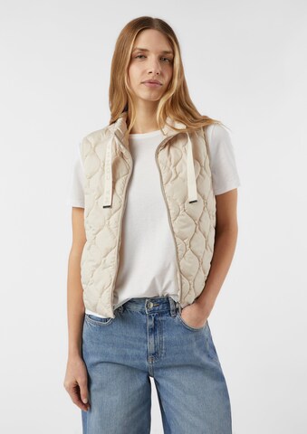 COMMA - Colete em bege: frente