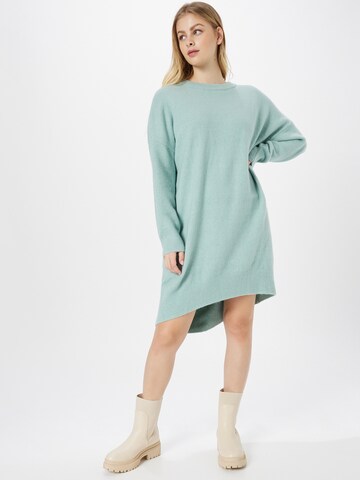 Monki Knitted dress in Blue: front