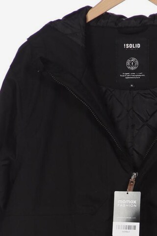 !Solid Jacket & Coat in XL in Black
