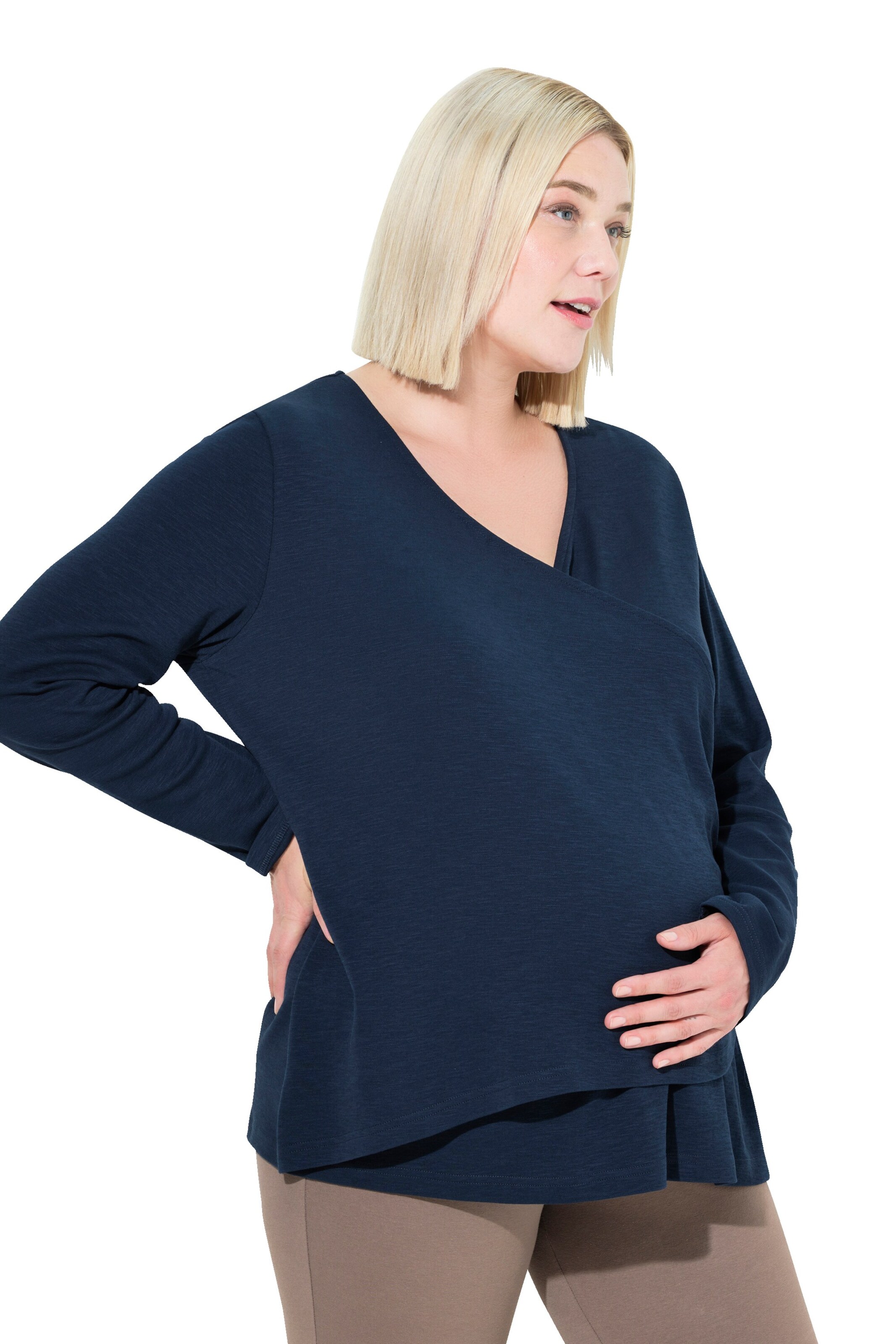Ulla Popken Shirt in Blue: front