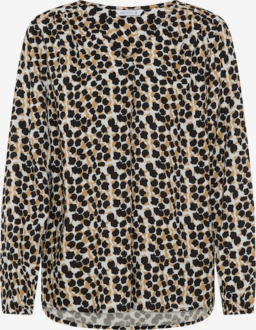 DELMAO Bluse in Beige: Vorderseite