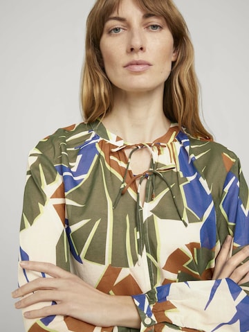 TOM TAILOR Blouse in Mixed colours