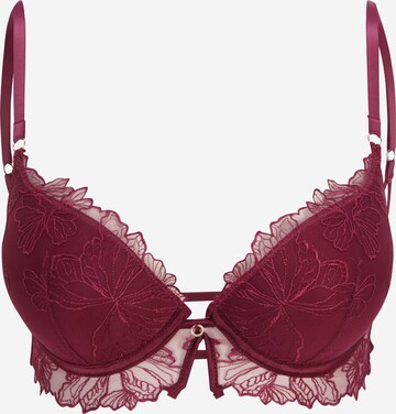 Women' Secret Push-up Bra in Red: front