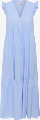 CULTURE Sommerkjole 'Olena' i blå: forside