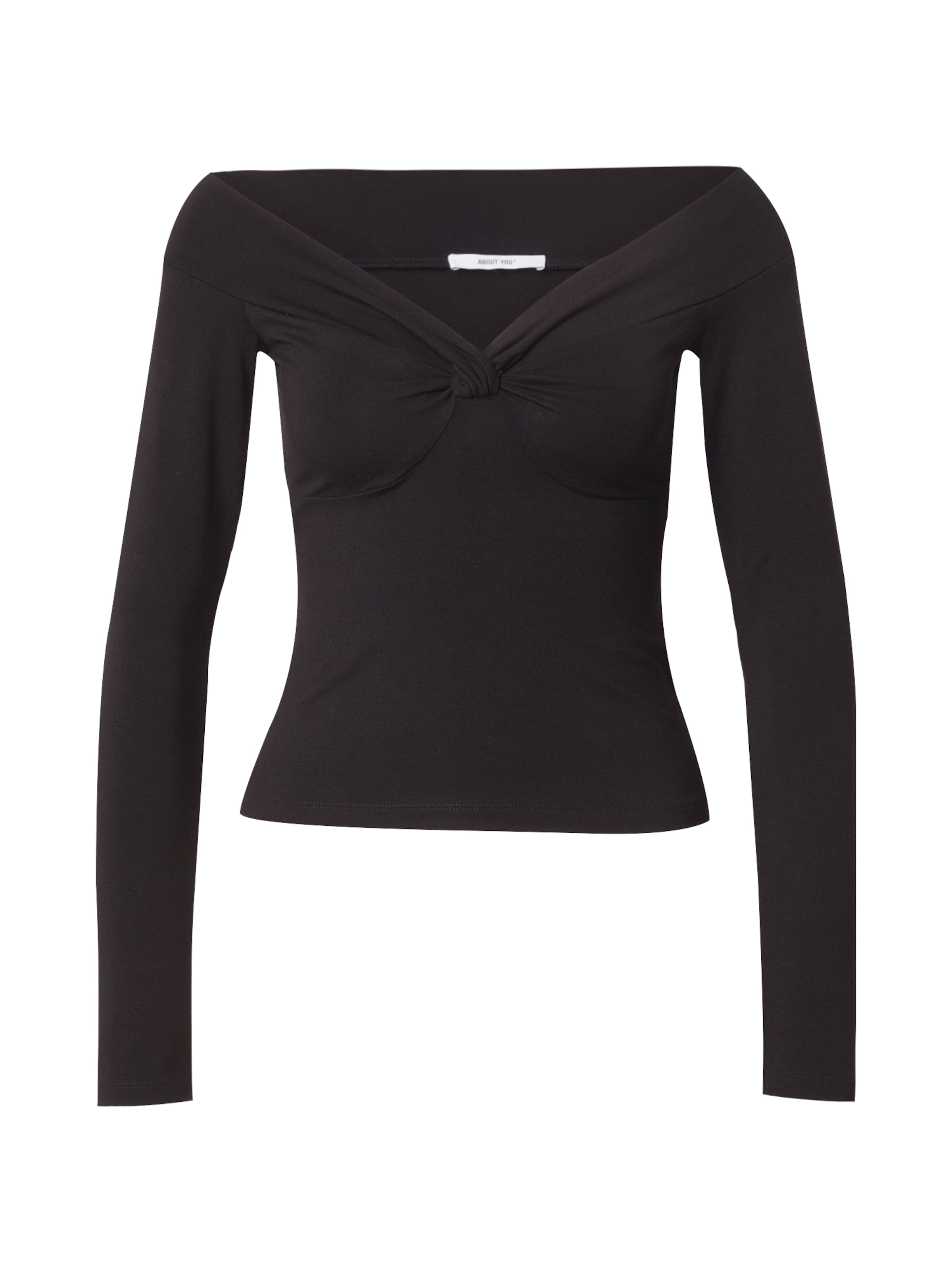 ABOUT YOU Shirt 'Emma' in Black: front