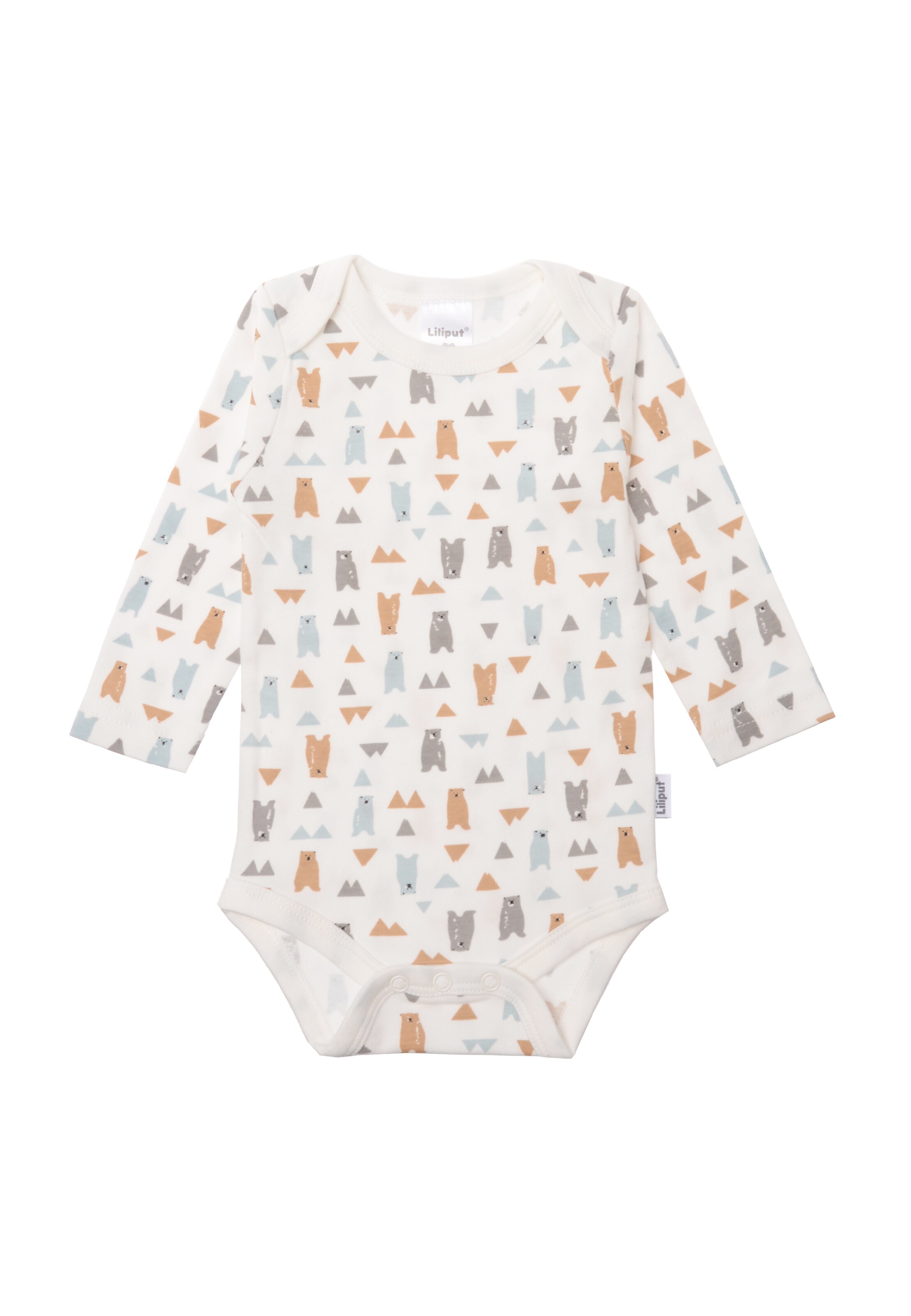 LILIPUT Romper/Bodysuit 'Bärchen' in Grey